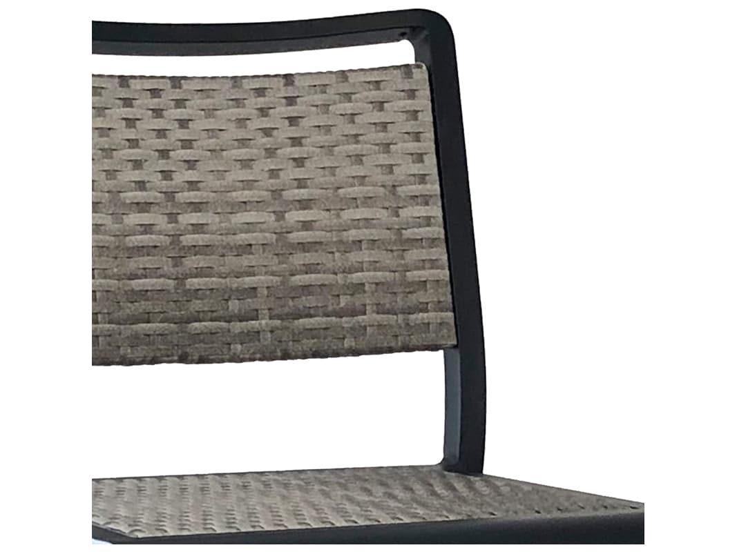 EMU Sid Aluminum Wicker Outdoor Patio Bar Stool