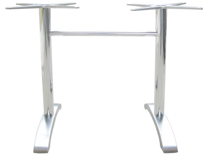 EMU Zak Aluminum 2-Leg Dine Table Base
