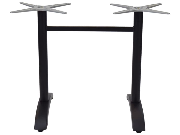 EMU Zak Aluminum 2-Leg Dine Table Base