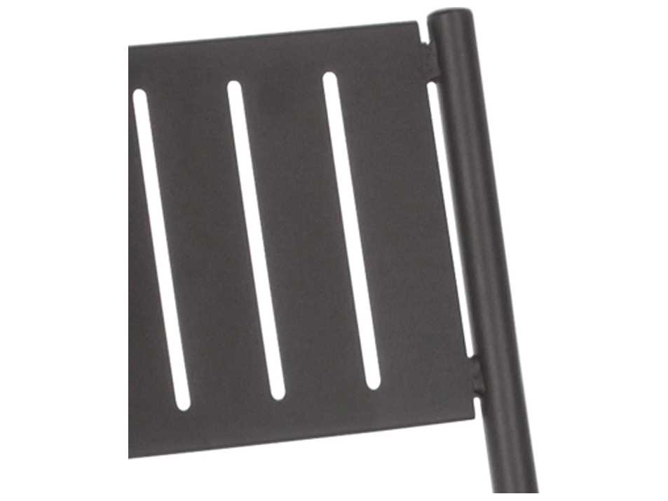 EMU Bridge Steel Stacking Outdoor Dining Chair