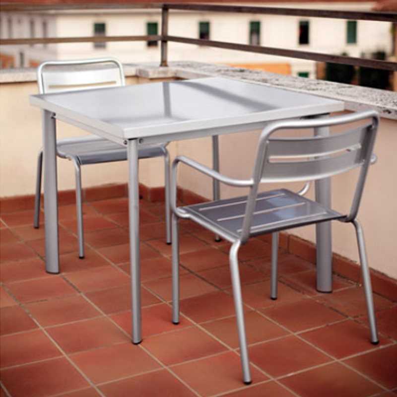 EMU Star Steel Stacking Arm Chair