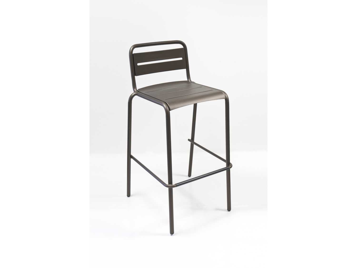 EMU Star Steel Stacking Patio Bar Stool