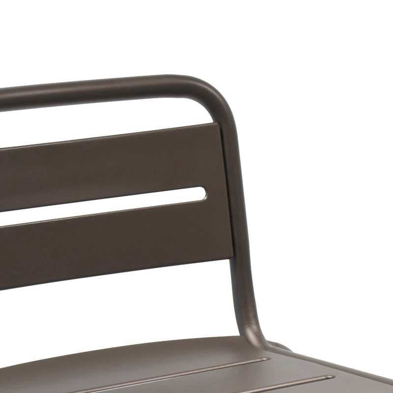 EMU Star Steel Stacking Patio Bar Stool