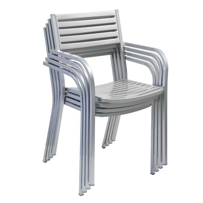 EMU Segno Steel Stacking Arm Chair