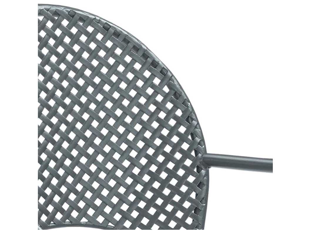 EMU Sole Steel Iron Stacking Outdoor Dining Arm Chair