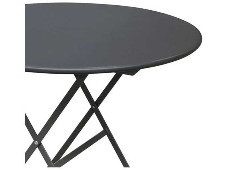 EMU Arc En Ciel Steel Round Folding Table