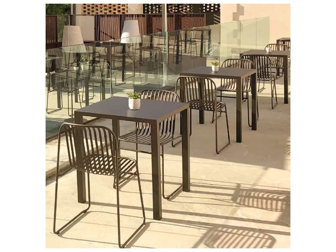 EMU Riviera Steel Metal Patio Dining Chair