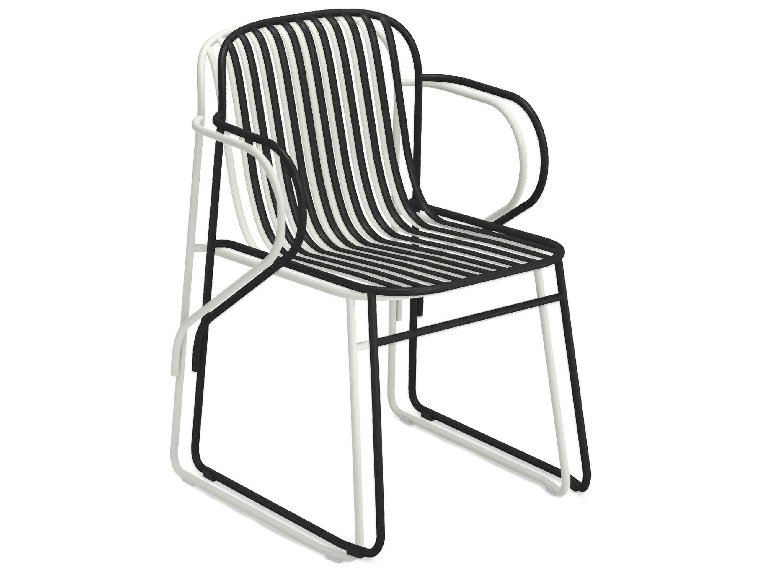 EMU Riviera Steel Metal Outdoor Dining Chair