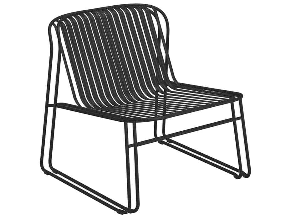 EMU Riviera Steel Metal Outdoor Patio Lounge Chair