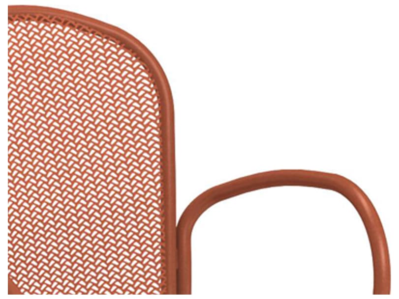 EMU Ronda Steel 2.0 Stacking Outdoor Patio Dining Arm Chair