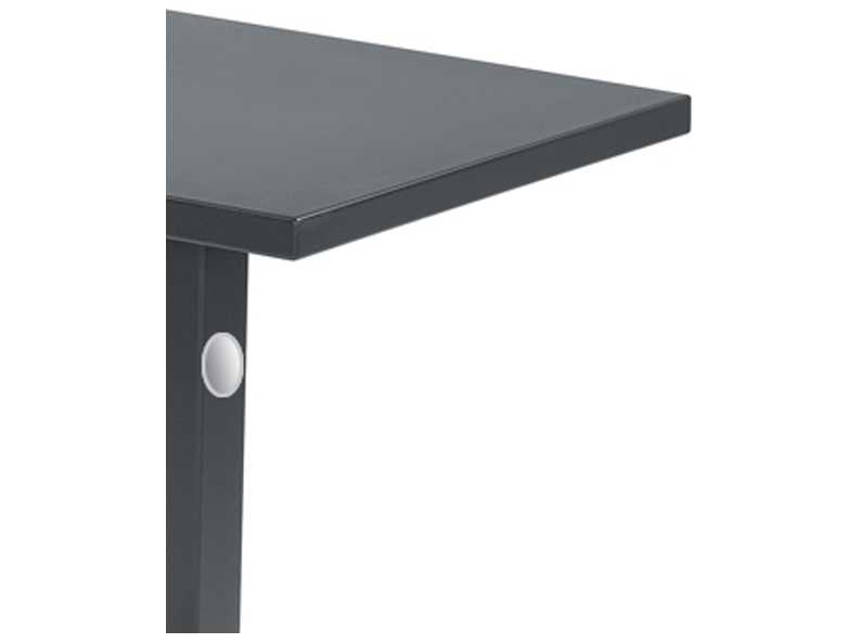 EMU Lock Steel Square Patio Dining Table