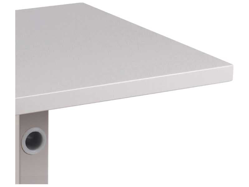 EMU Lock Steel Square Outdoor Dining Table