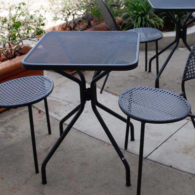 EMU Cambi Steel Square Outdoor Patio Dining Table