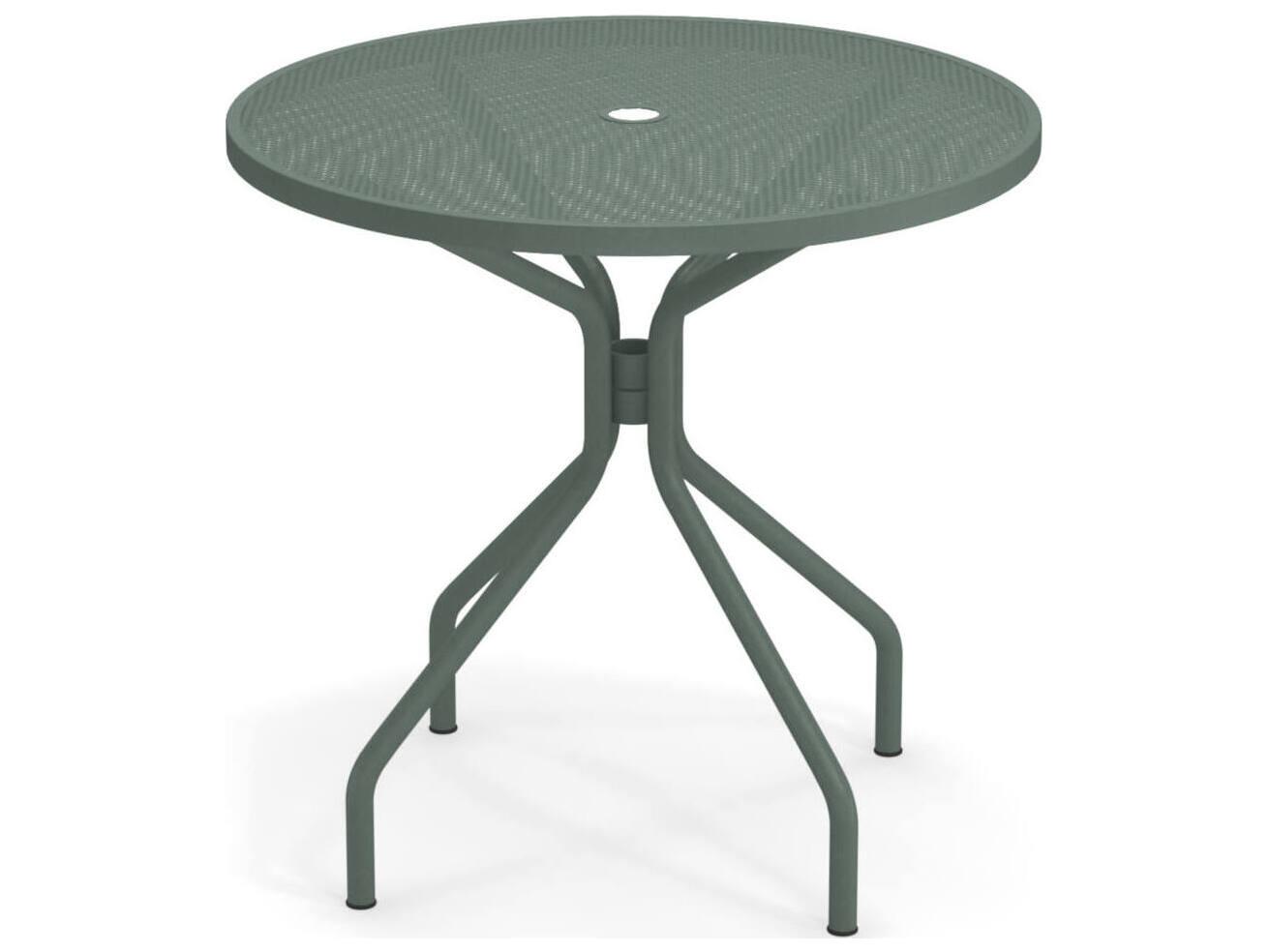 EMU Cambi Steel Round Outdoor Patio Dining Table