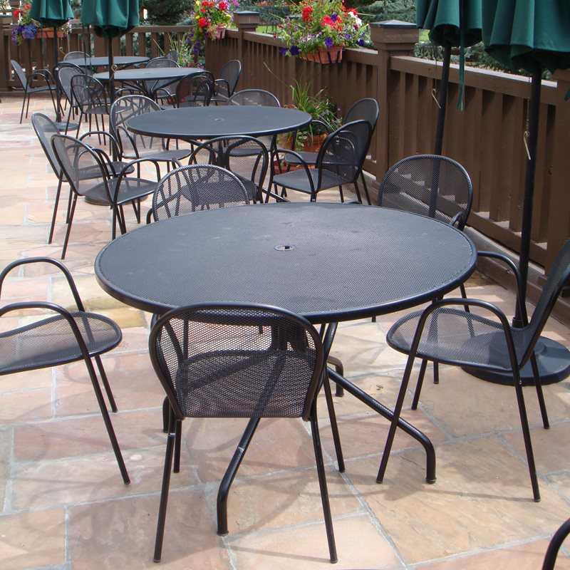 EMU Cambi Steel Round Patio Dining Table