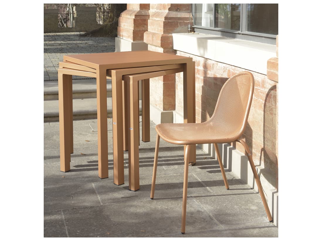 EMU Nova Steel Square Outdoor Dining Table