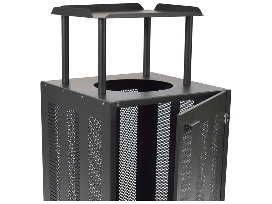 EMU Dado Steel Iron Litter Bin