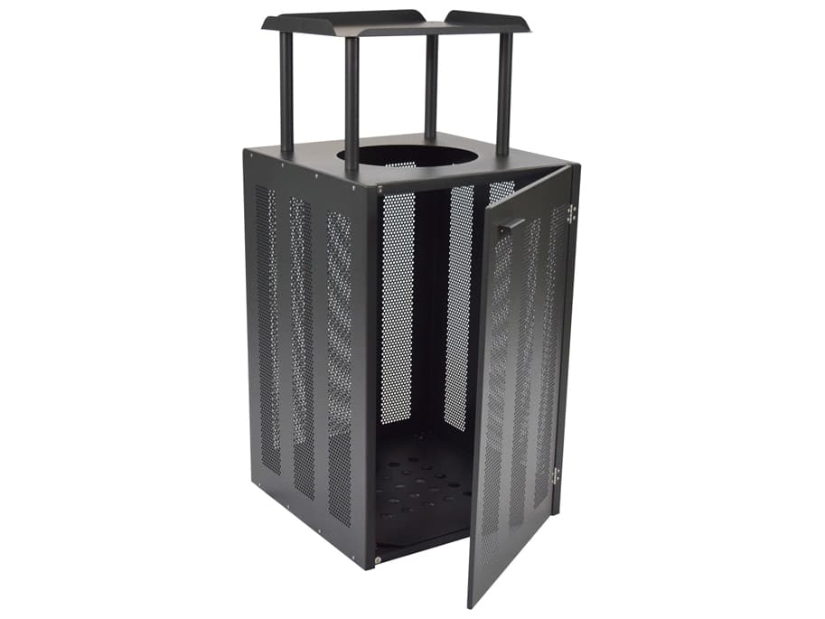 EMU Dado Steel Iron Litter Bin