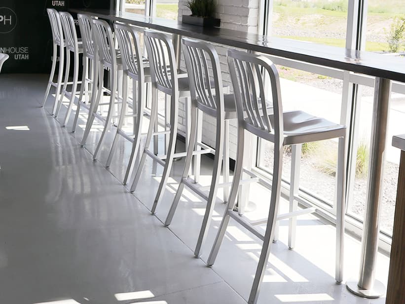 EMU Anna Aluminum Outdoor Dining Set