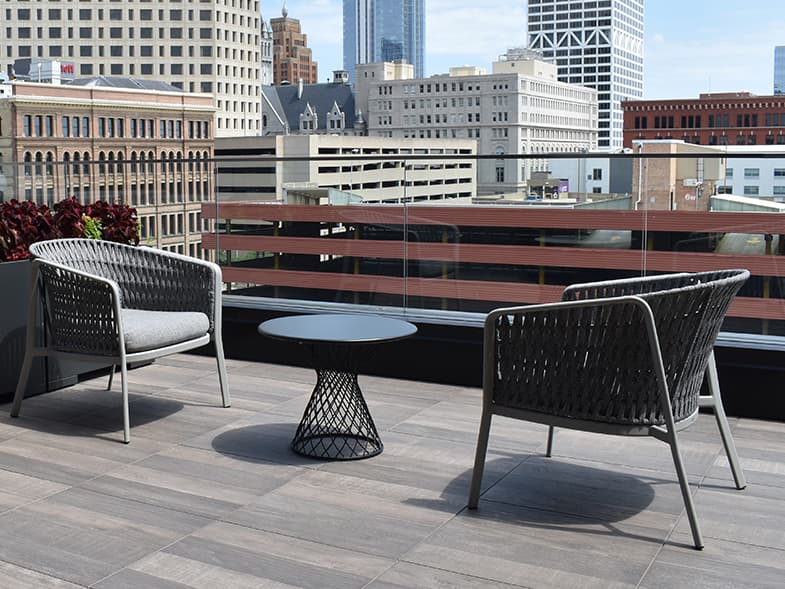 EMU Carousel Aluminum Cushion Outdoor Lounge Set