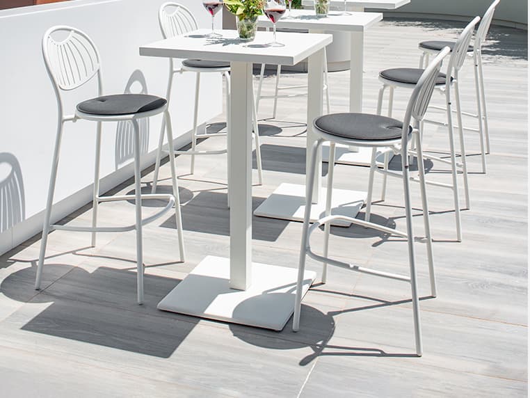 EMU Coupole Steel Outdoor Patio Dining Set