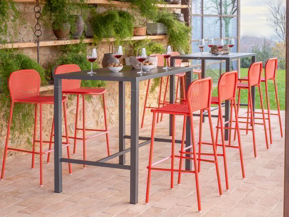 EMU Darwin Steel Outdoor Patio Dining Set