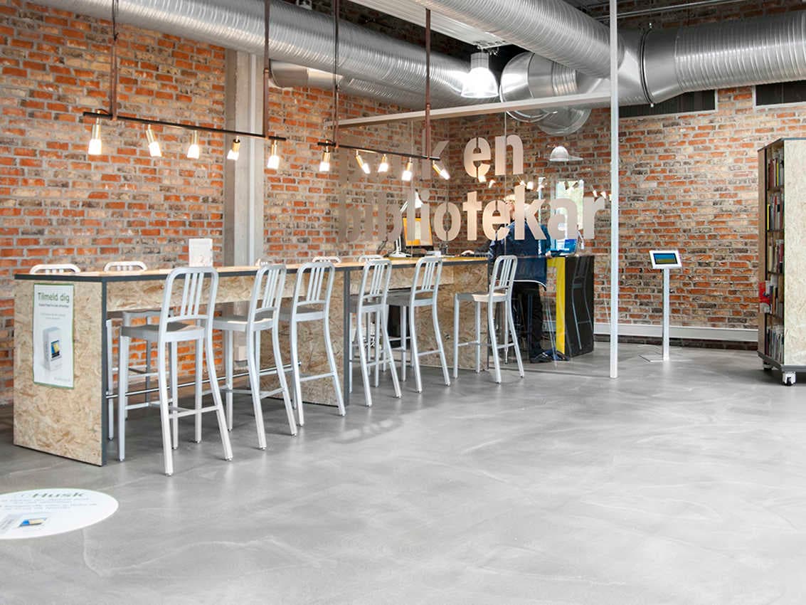 Emeco Navy Brushed Aluminum Bar Stool