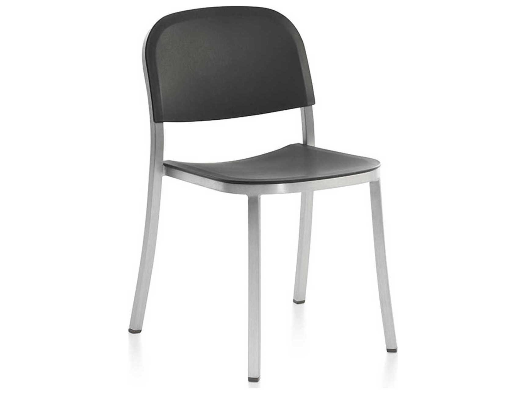 Emeco By Jasper Morrison Blue Side Dining Chair