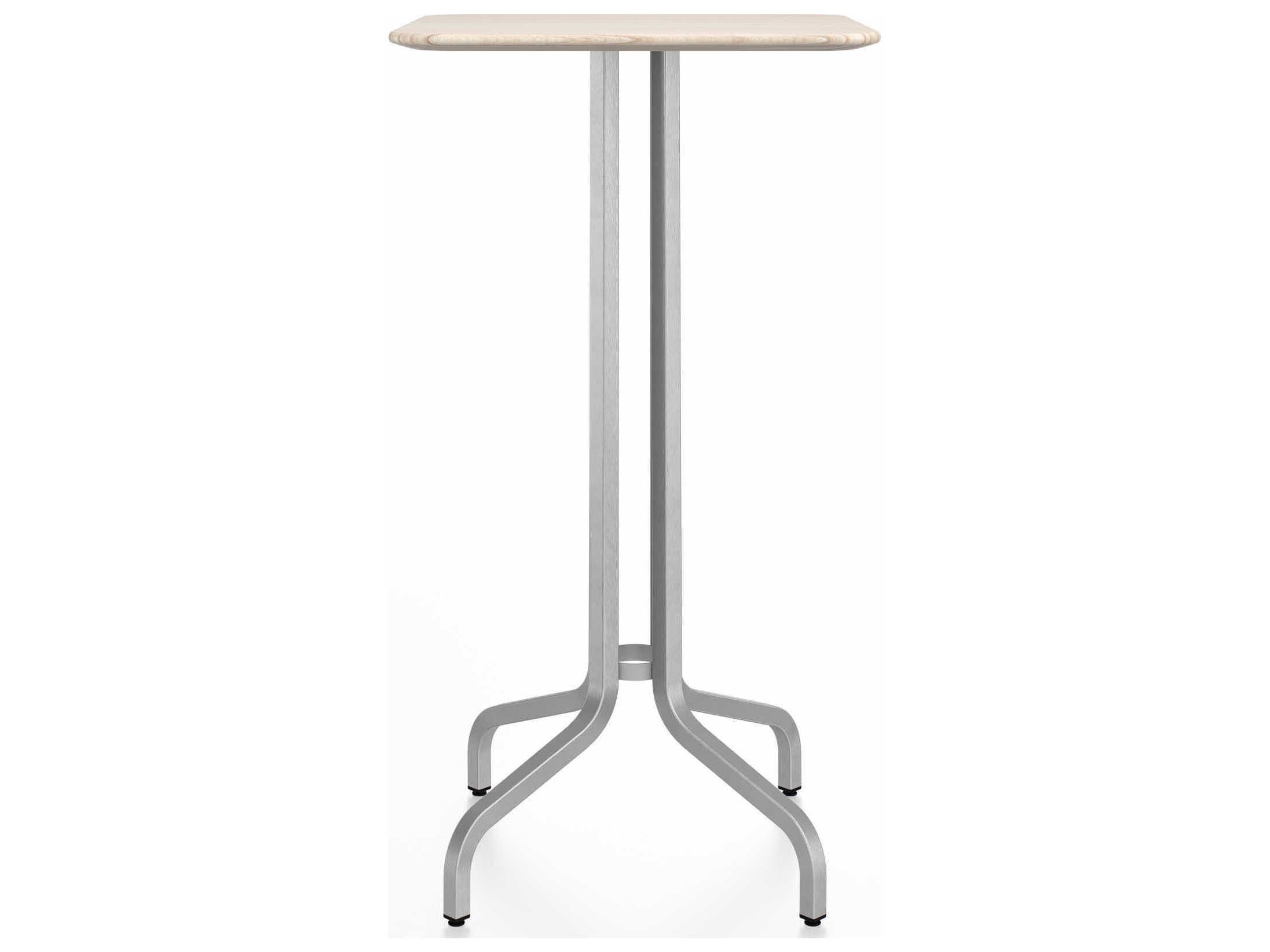 Emeco By Jasper Morrison Square Wood Bar Table