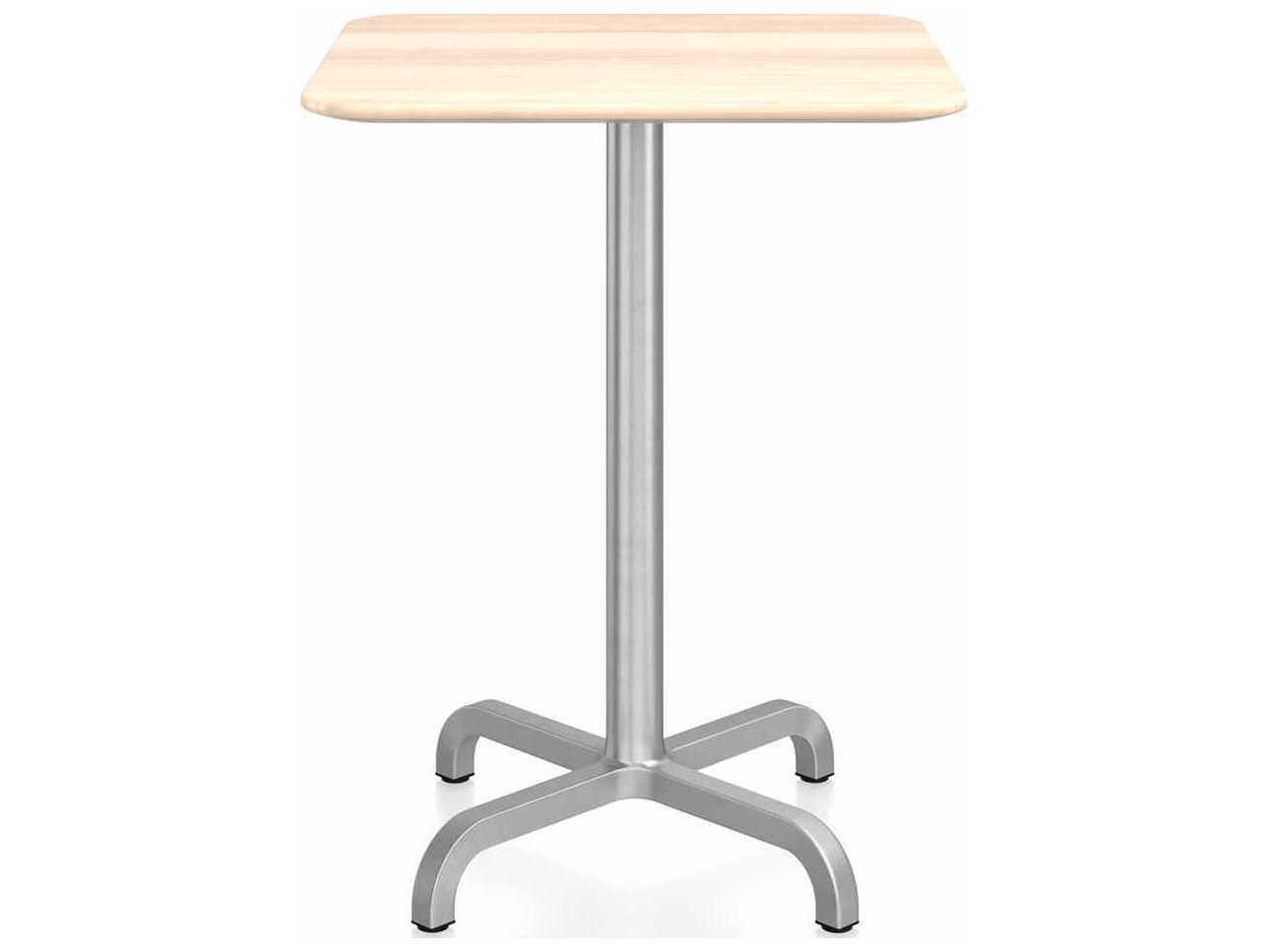 Emeco 20-06 By Norman Foster Square Wood Dining Table