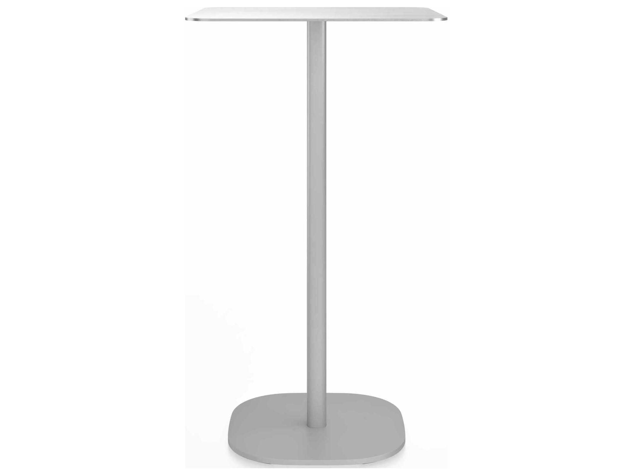 Emeco Flat Base Jasper Morrison Rectangular Wood Bar Table