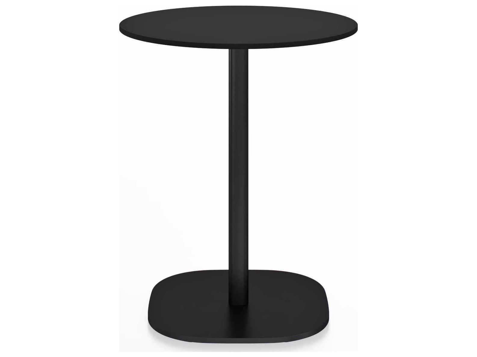 Emeco Table Flat Base By Jasper Morrison Round Wood Dining