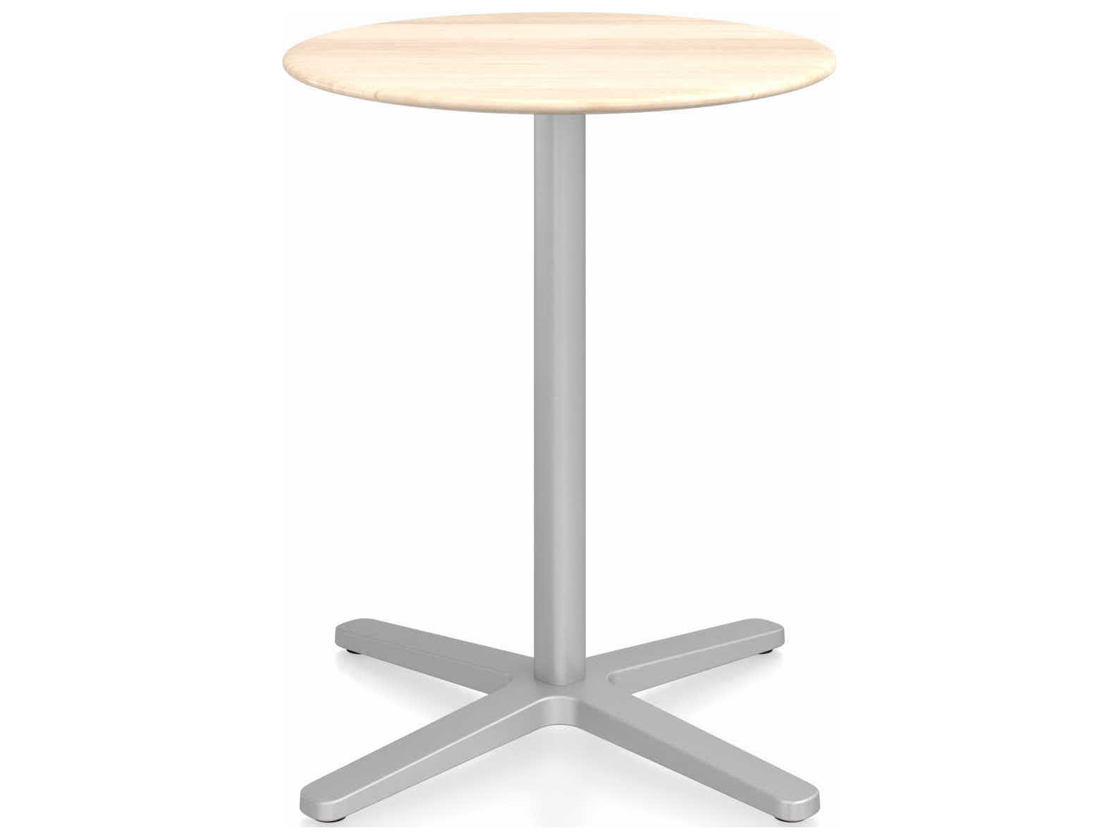Emeco Table Base By Jasper Morrison Round Wood Dining