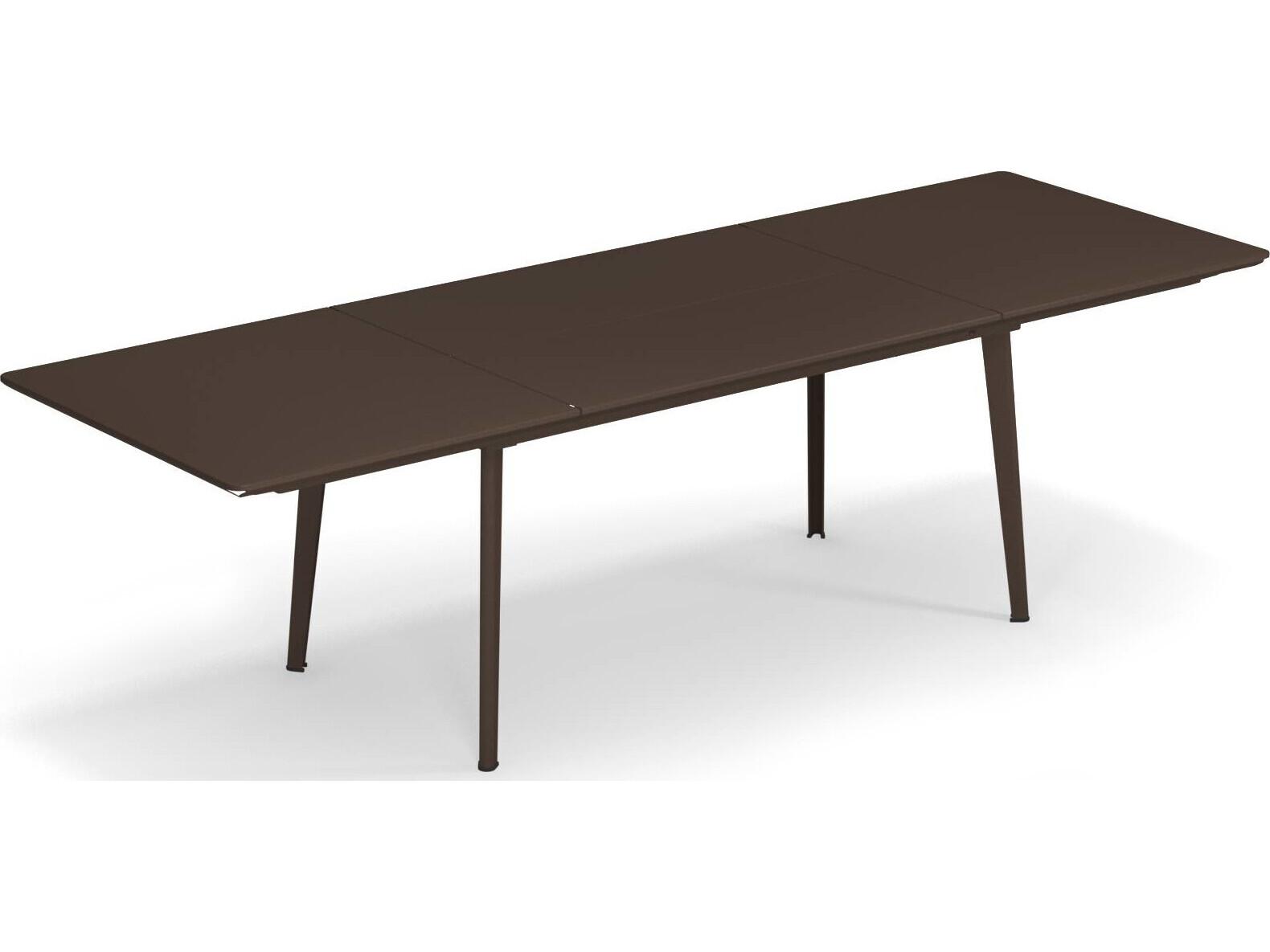 EMU Plus4 Steel Rectangular Outdoor Patio Dining Table