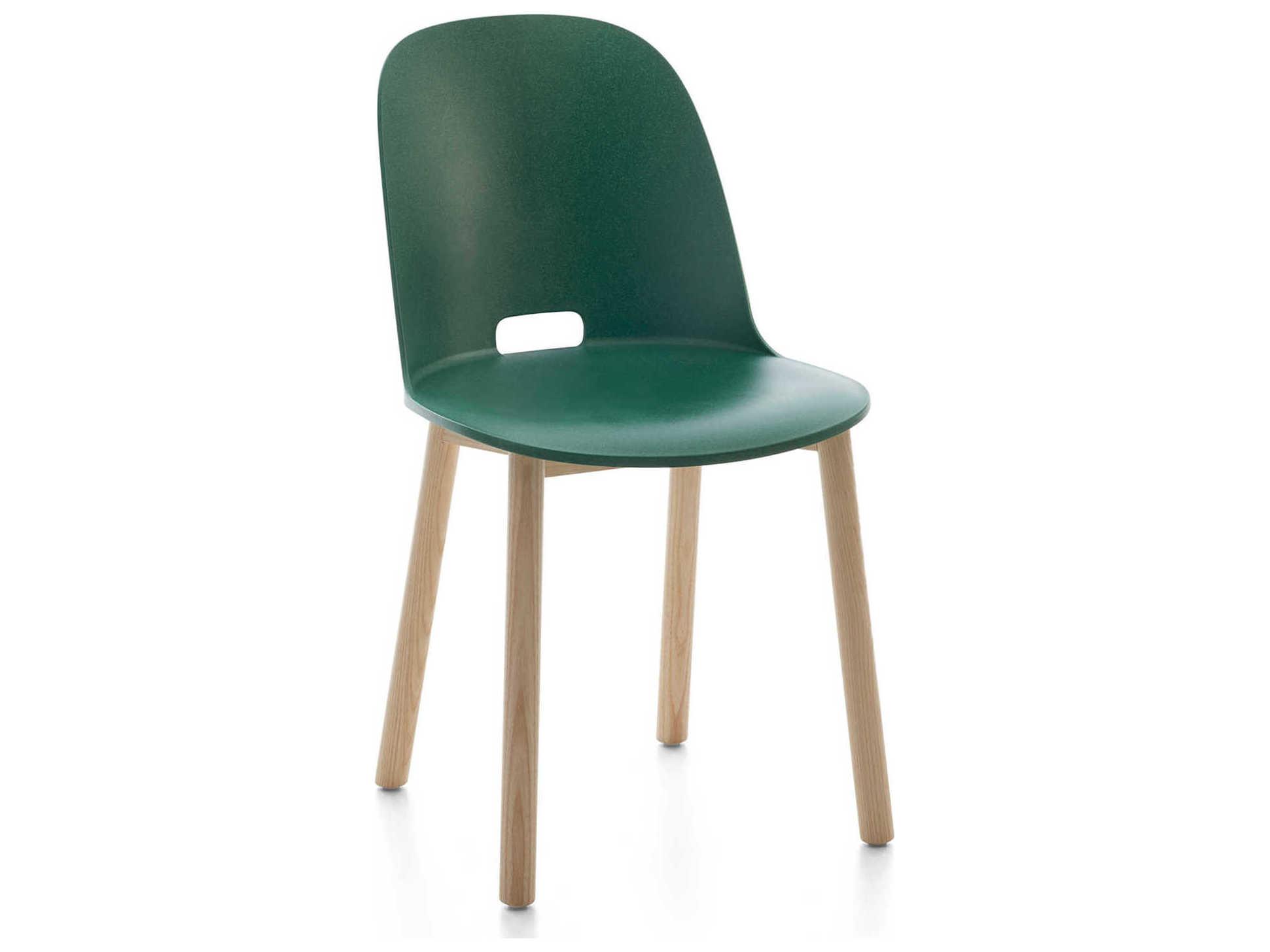 Emeco Alfi By Jasper Morrison Ash Wood Brown Side Dining Chair