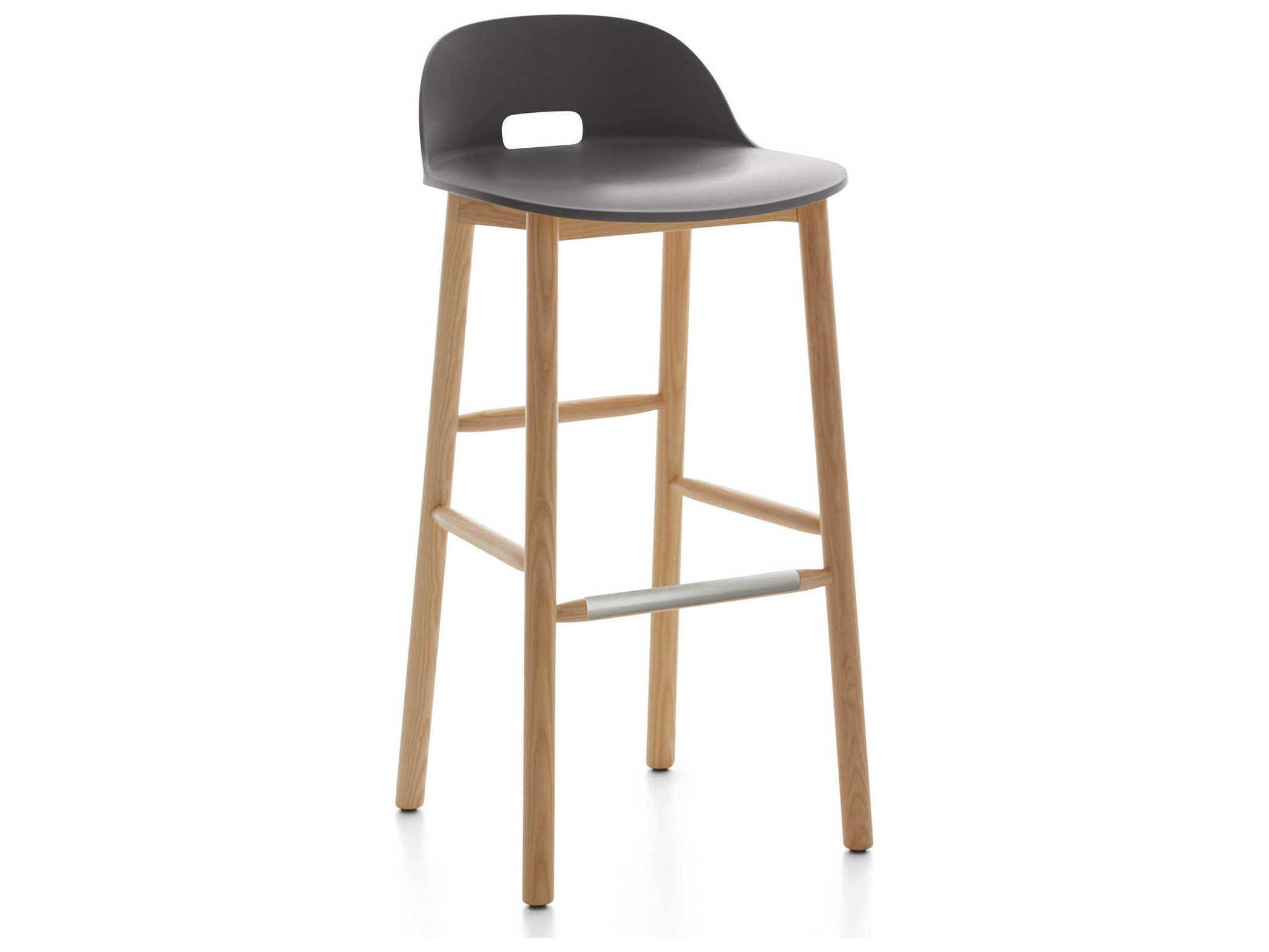 Emeco Alfi By Jasper Morrison Ash Wood Bar Stool