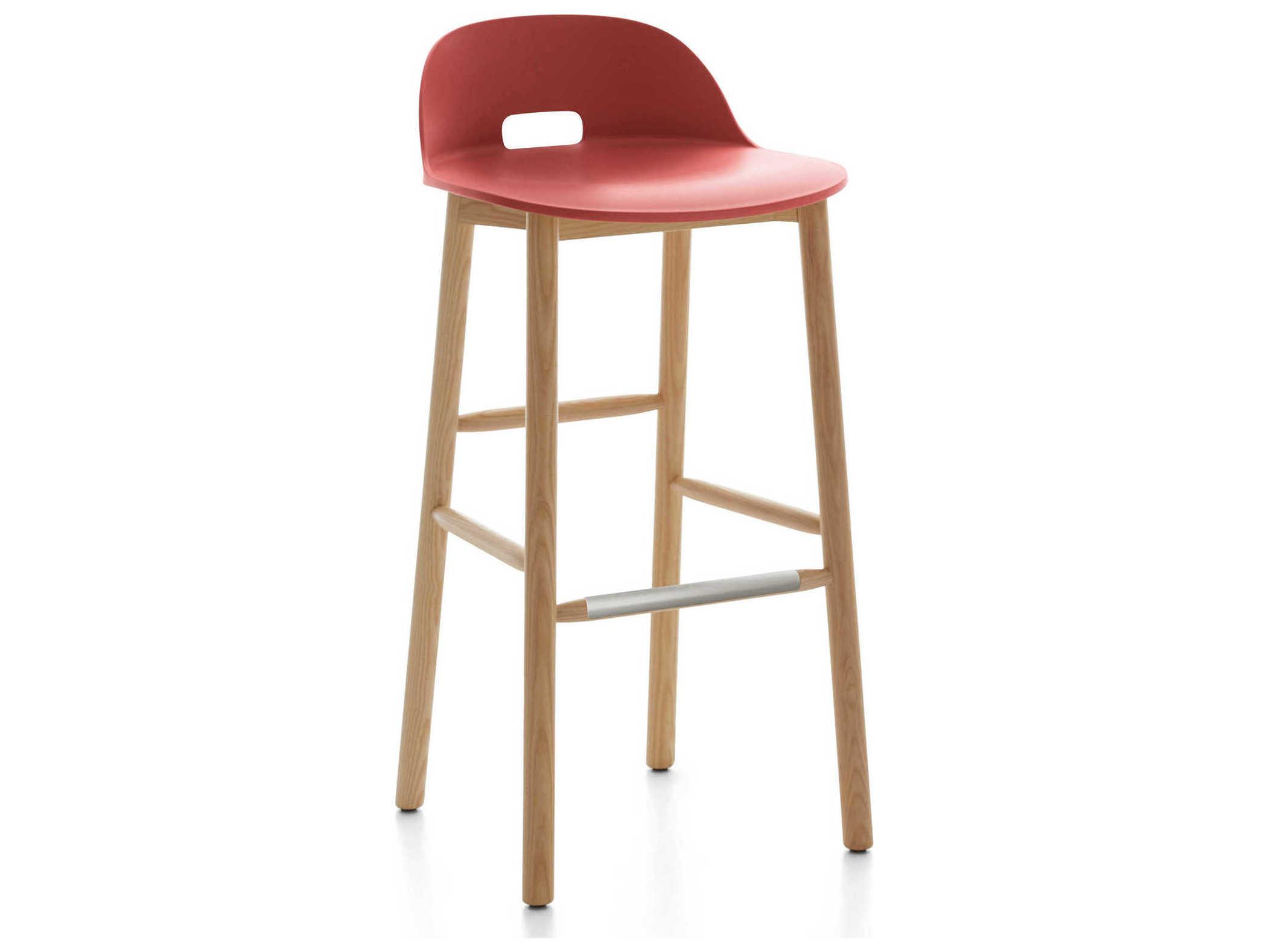 Emeco Alfi By Jasper Morrison Ash Wood Bar Stool