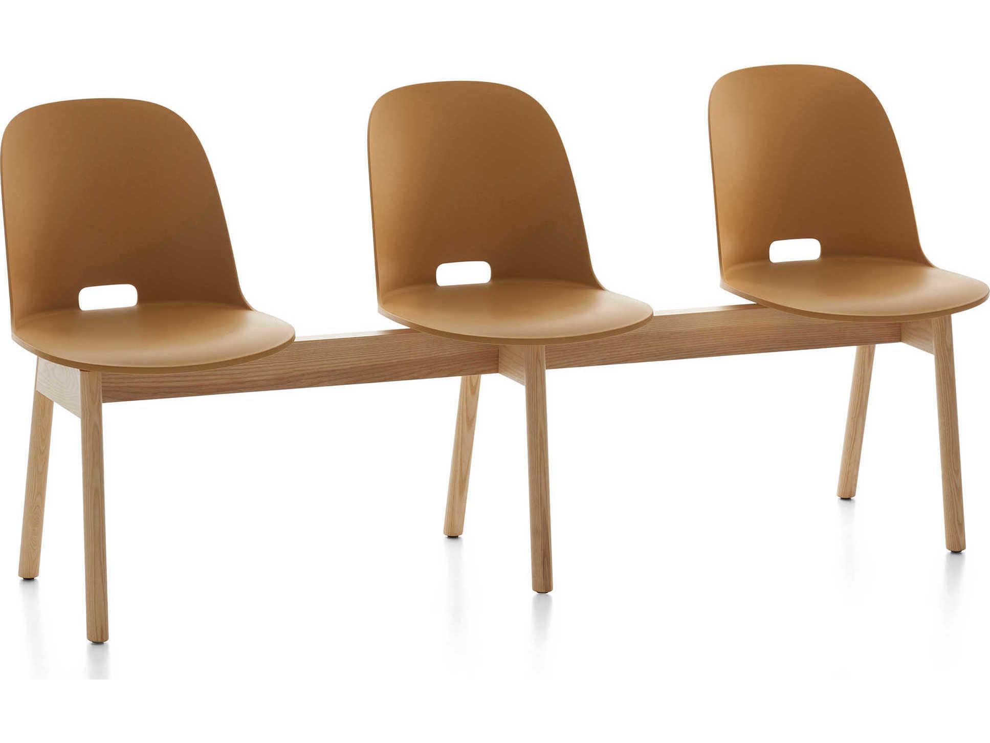 Emeco Brown Accent Bench