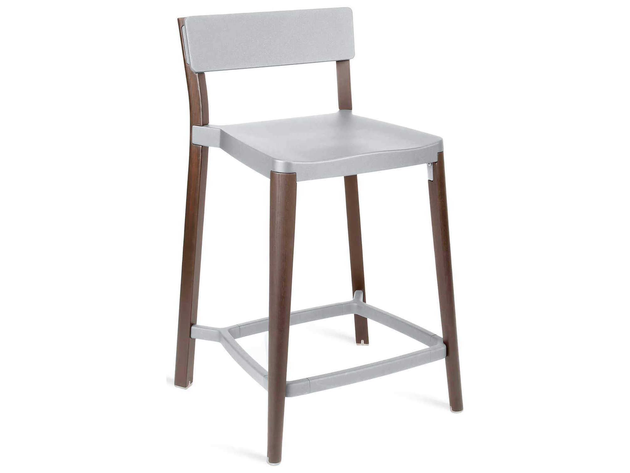 Emeco Lancaster By Michael Young Solid Wood Counter Stool