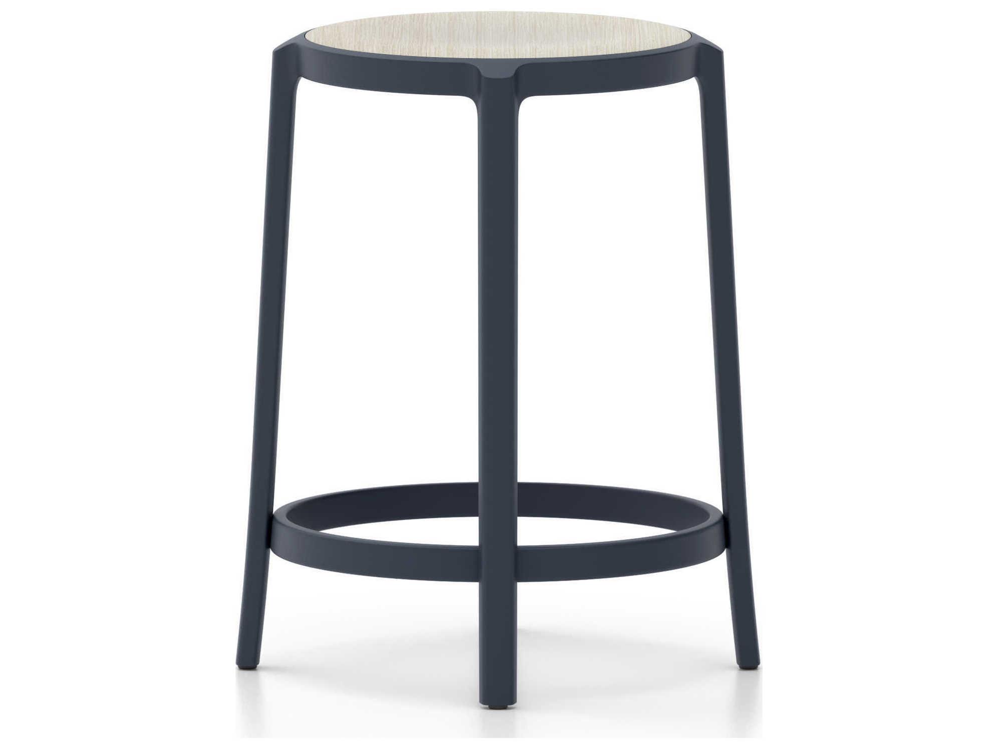 Emeco On & By Ply Wood Barber Osgerby Counter Stool
