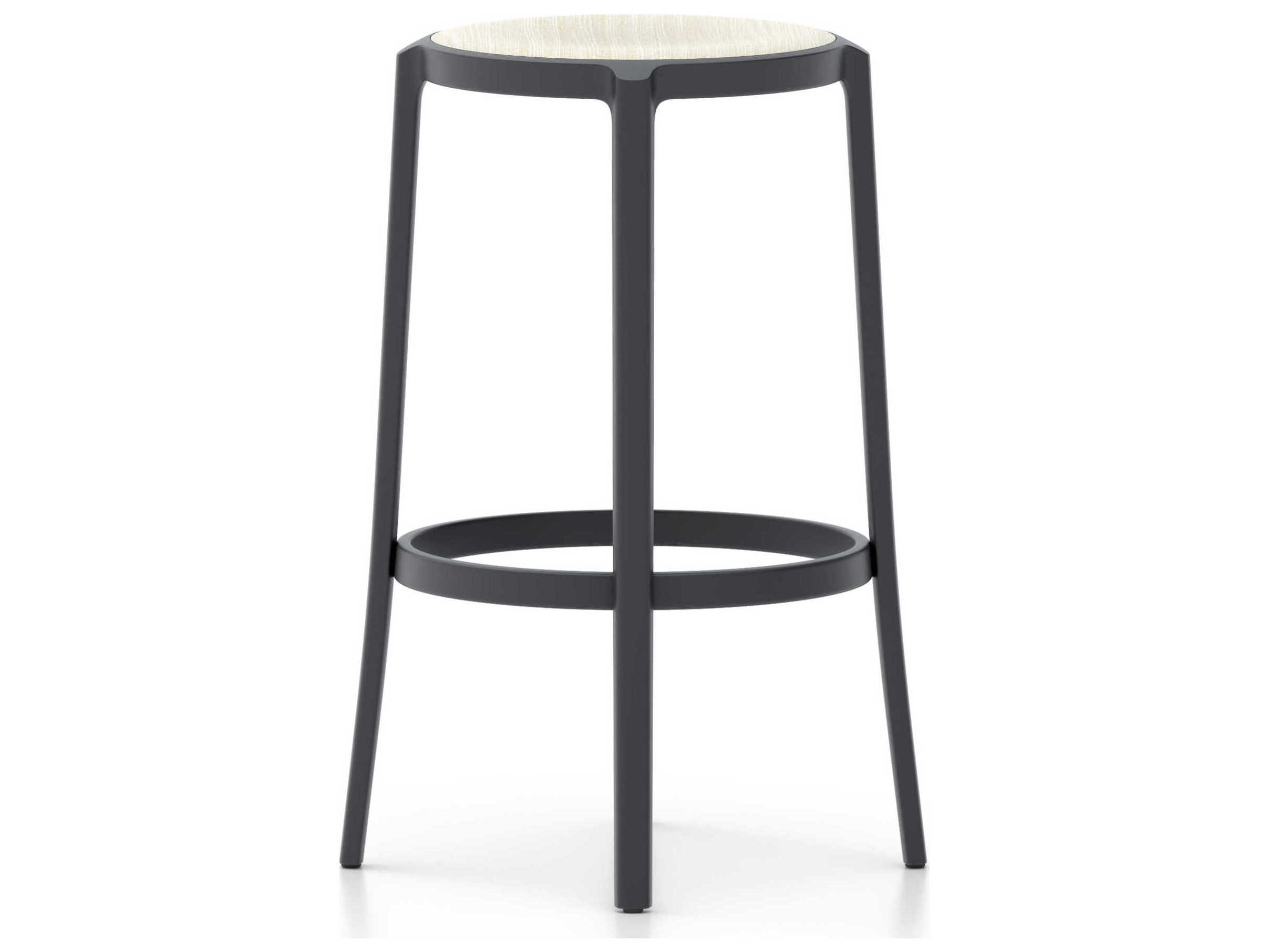 Emeco On & By Ply Wood Barber Osgerby Bar Stool