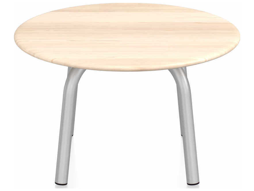 Emeco Parrish By Konstantin Grcic Round Wood Coffee Table