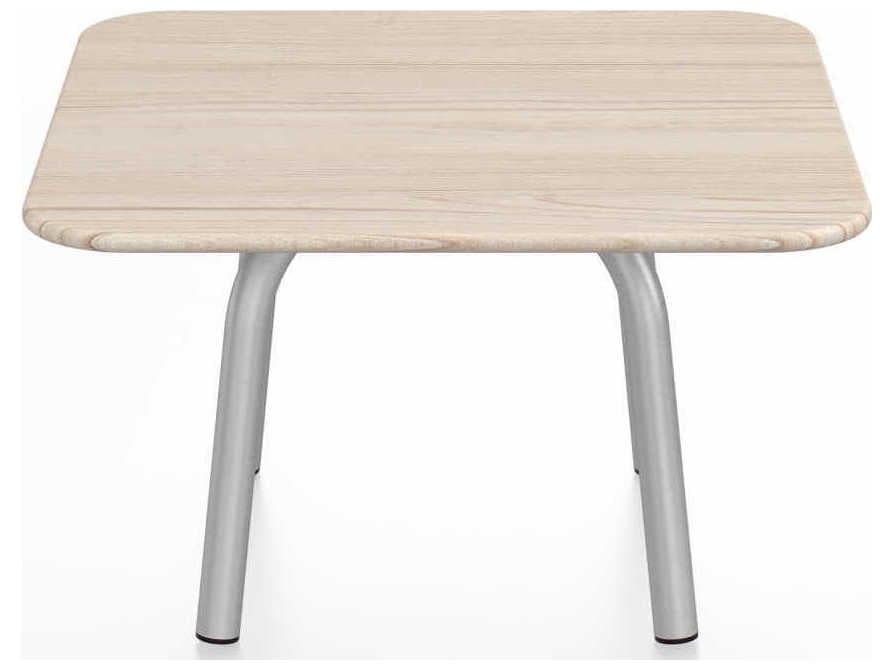 Emeco Parrish By Konstantin Grcic Square Wood Coffee Table