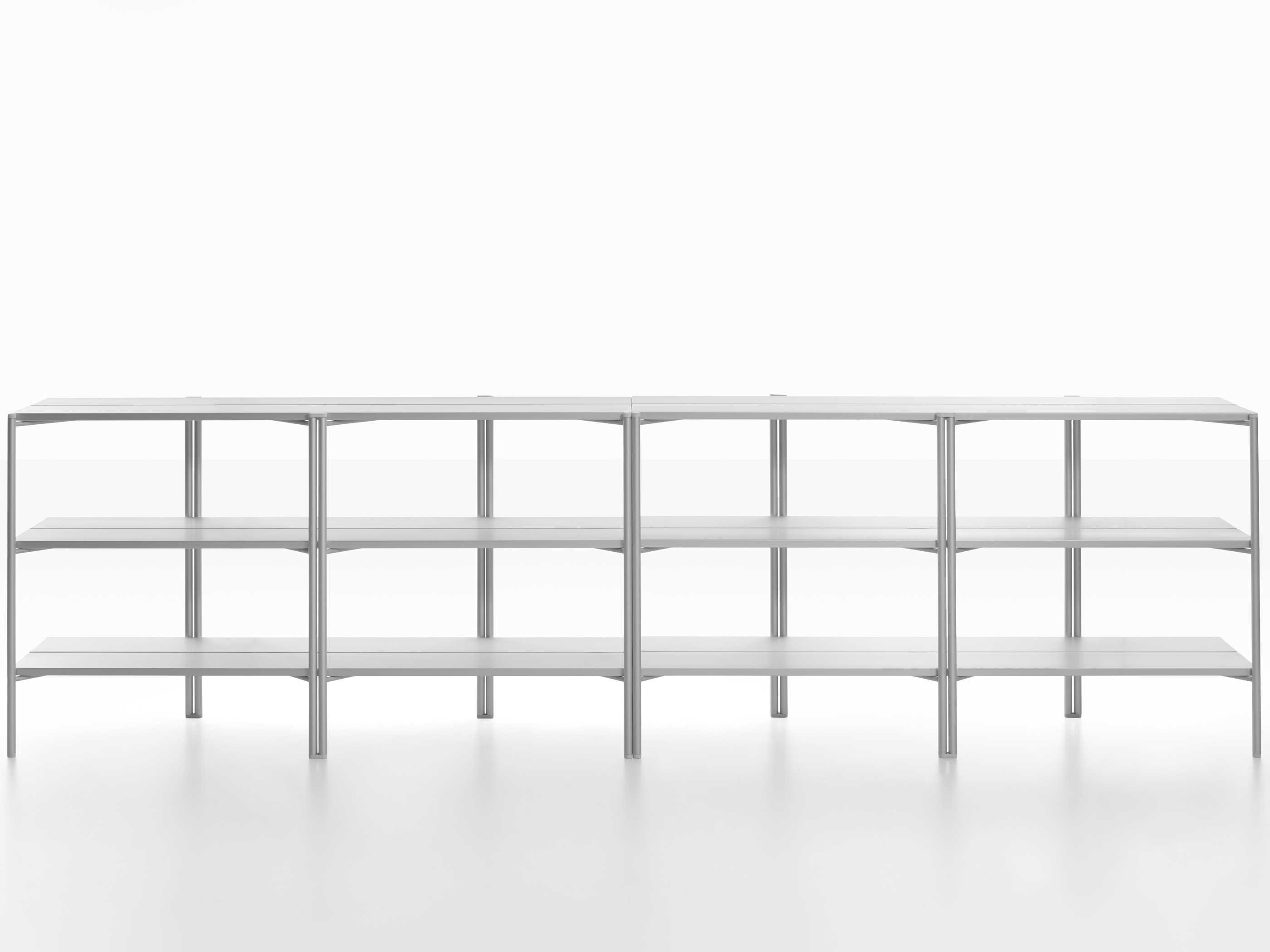 Emeco Run By Sam Hecht And Kim Colin Rectangular Metal Aluminum Anodized Console Table