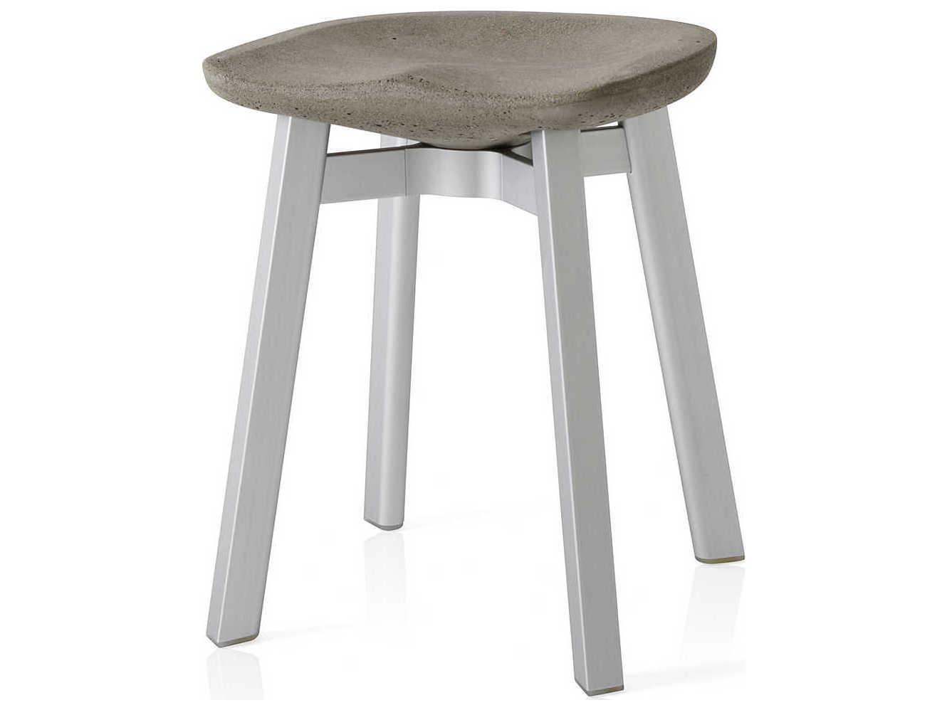 Emeco Su By Nendo Black Brown Accent Stool