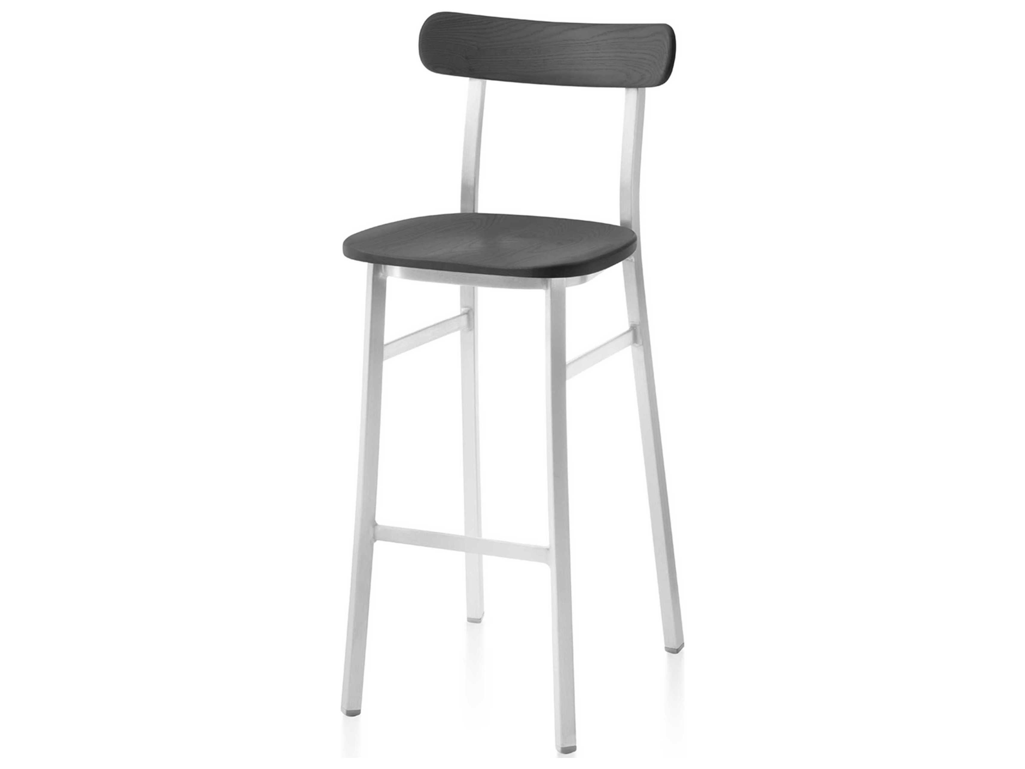 Emeco Utility By Jasper Morrison Solid Wood Bar Stool