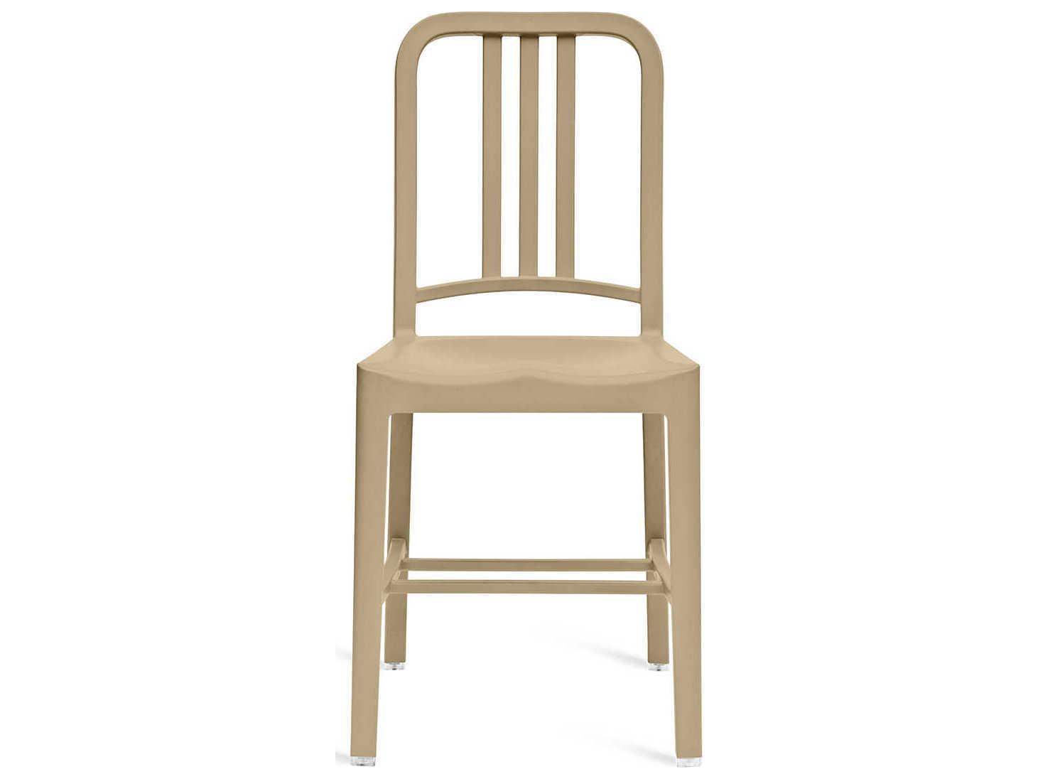 Emeco 111 Navy Collection Side Patio Dining Chair