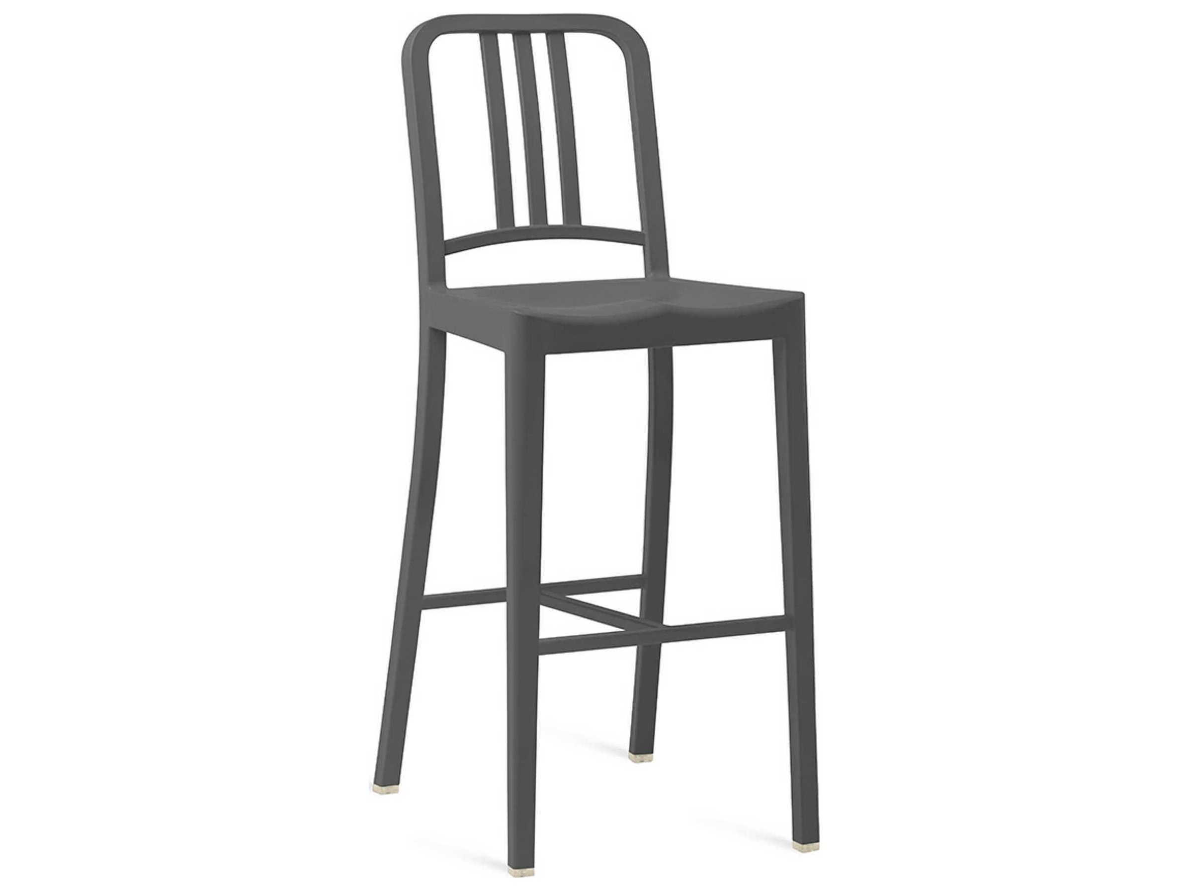 Emeco 111 Navy Collection Side Bar Height Stool