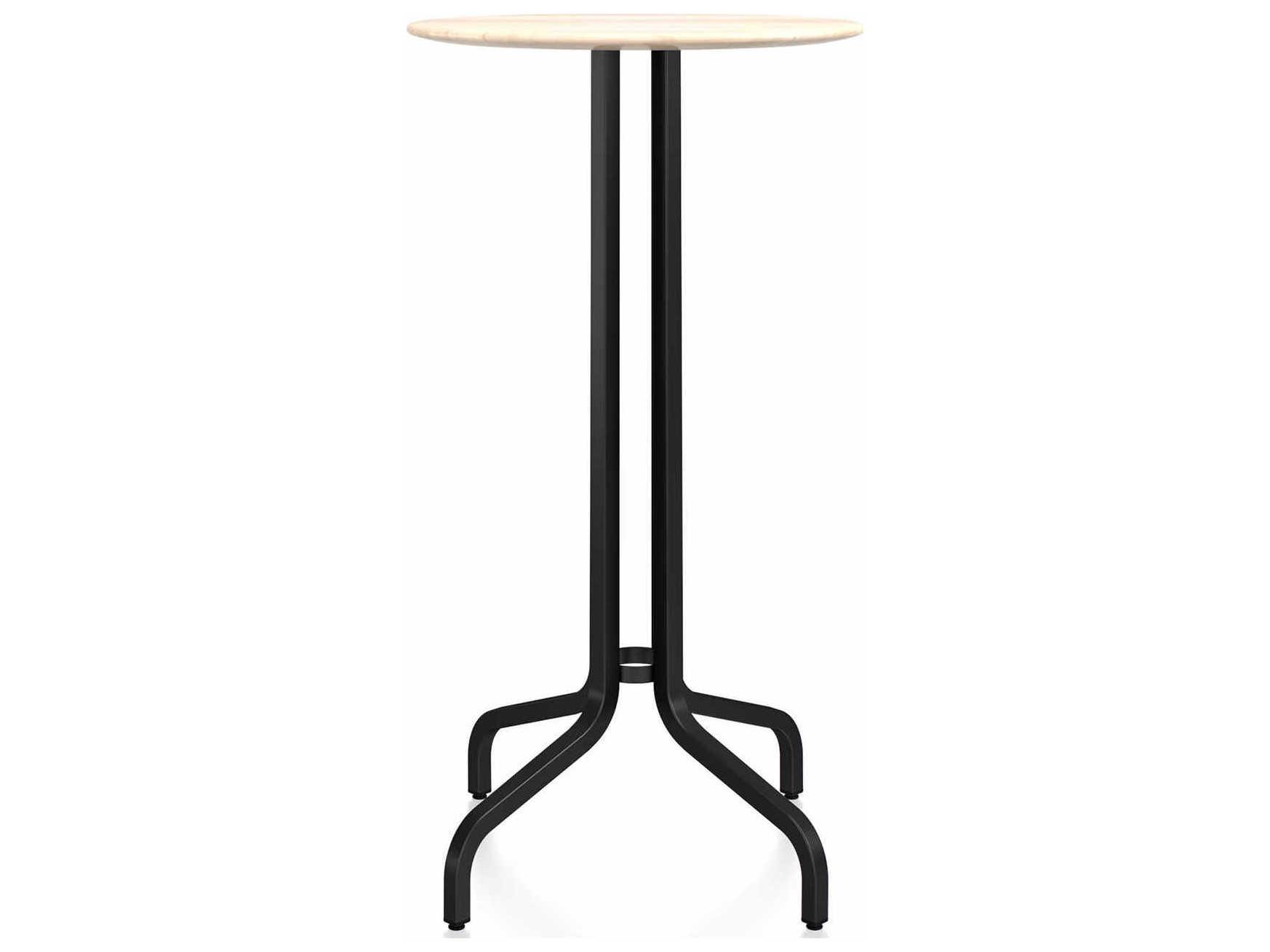 Emeco By Jasper Morrison Round Outdoor Bar Table