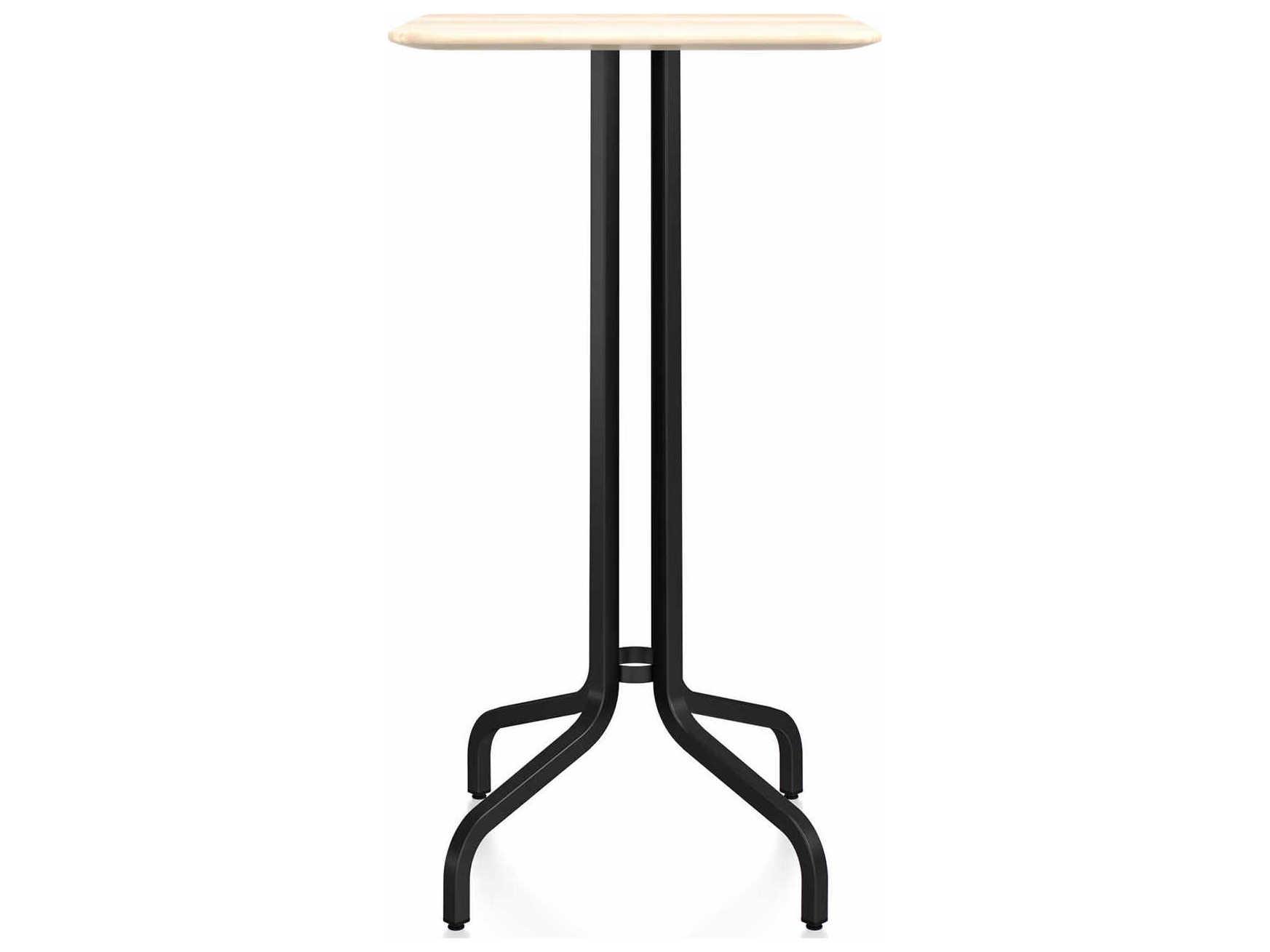 Emeco By Jasper Morrison Square Outdoor Patio Bar Table
